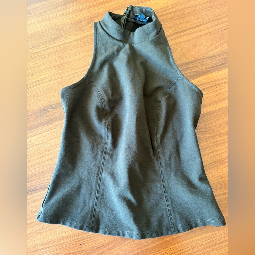 Bardot Brown Sleeveless Tank Top